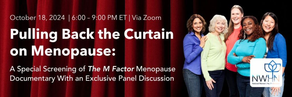 Pulling Back the Curtain on Menopause: A Special Screening of The  M Factor Menopause Documentary